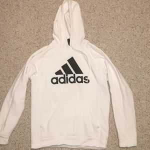 White and black Adidas sweatshirt!